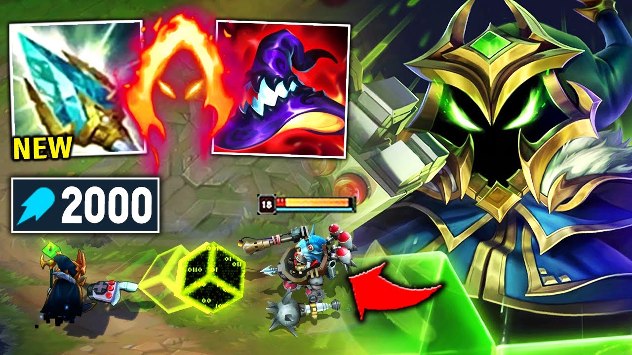 VEIGAR SCALES TO THE MOON WITH THE NEW ROD OF AGES! (2000 AP AT 30 MINUTES)