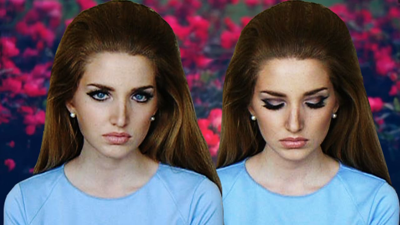 Lana Del Rey National Anthem Makeup Tutorial