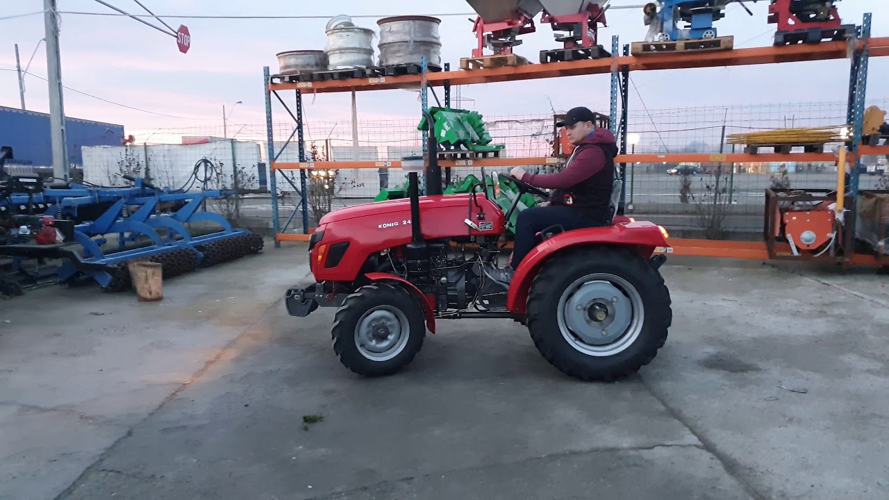 Tractor Konig Traktoren DW 244 25 CP 4x4