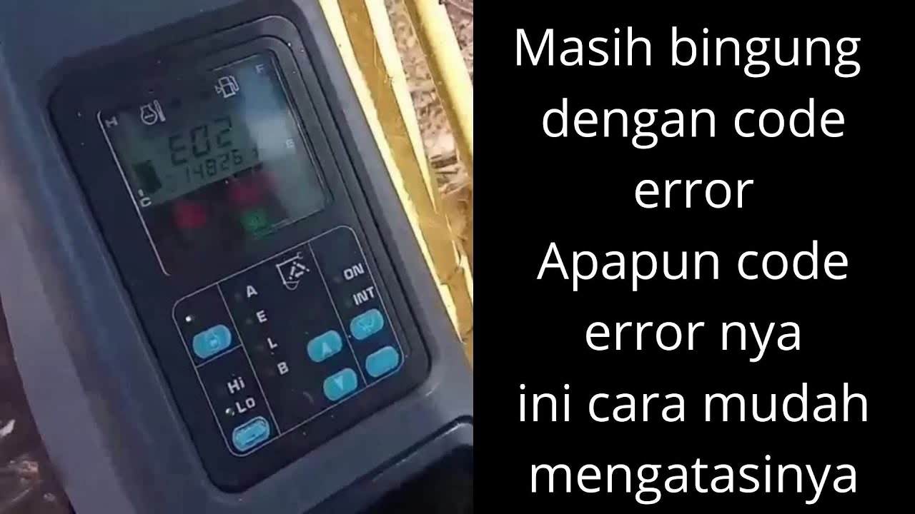 Kode error dan cara mudah mengatasinya buktikan sendiri