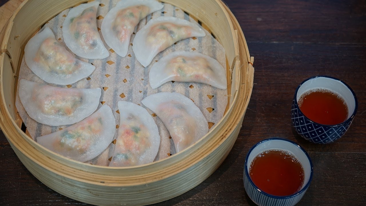 Fun Guo Chinese Dumplings - 粉果 - Dim Sum - Morgane Recipes