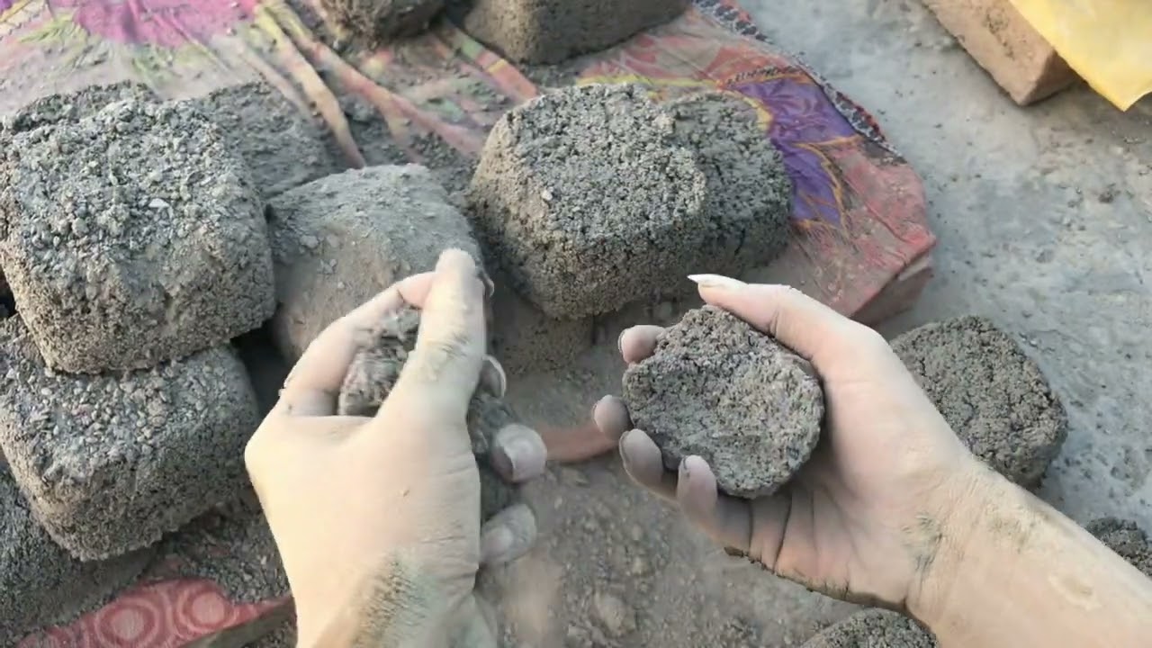 New crumbling vlog with different texture crumbling satisfying vlog must watch 🥰😃