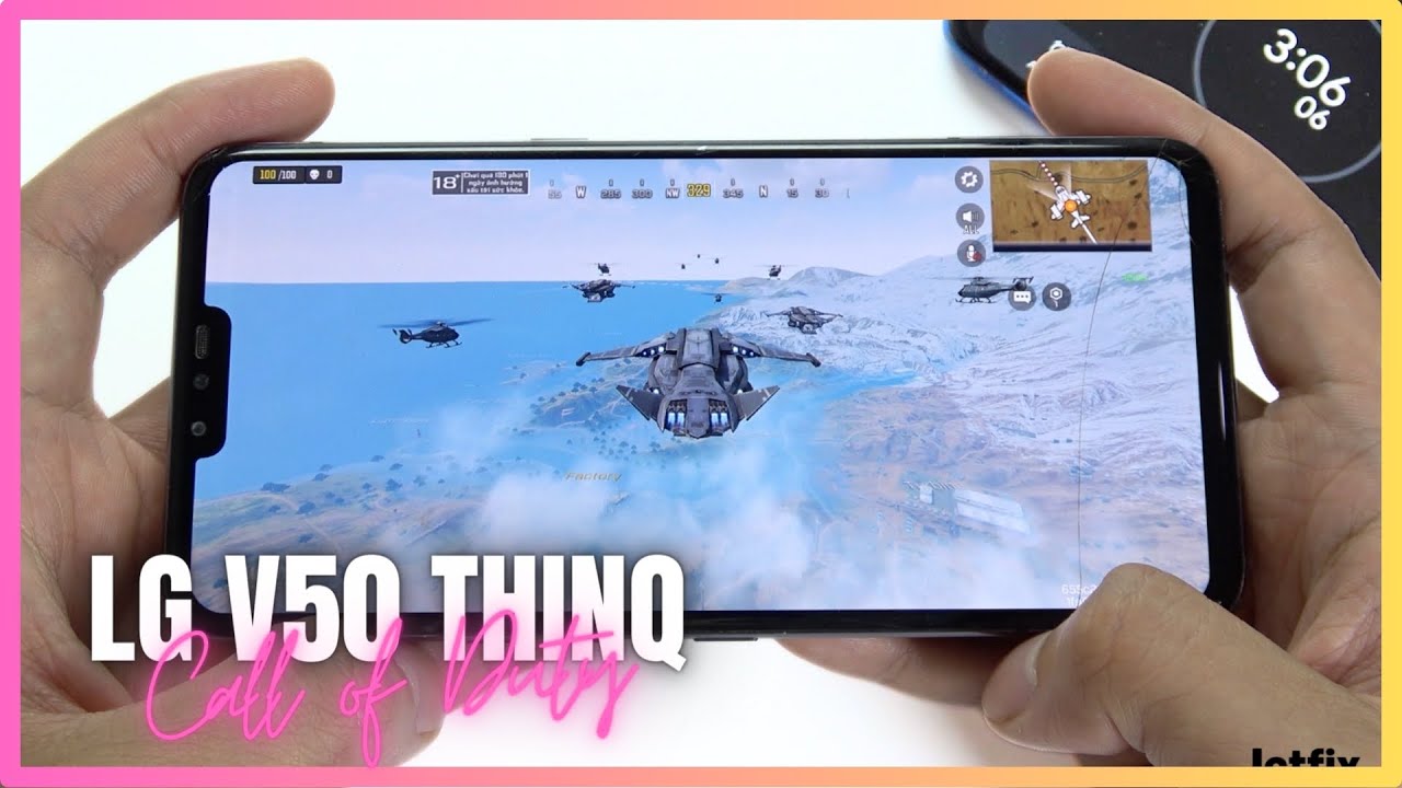 LG V50 ThinQ Call of Duty Mobile Gaming test CODM | Snapdragon 855