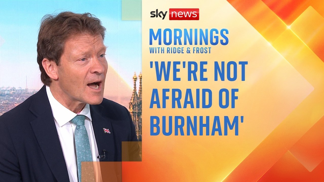 'We're not afraid of Burnham', says Reform's deputy leader