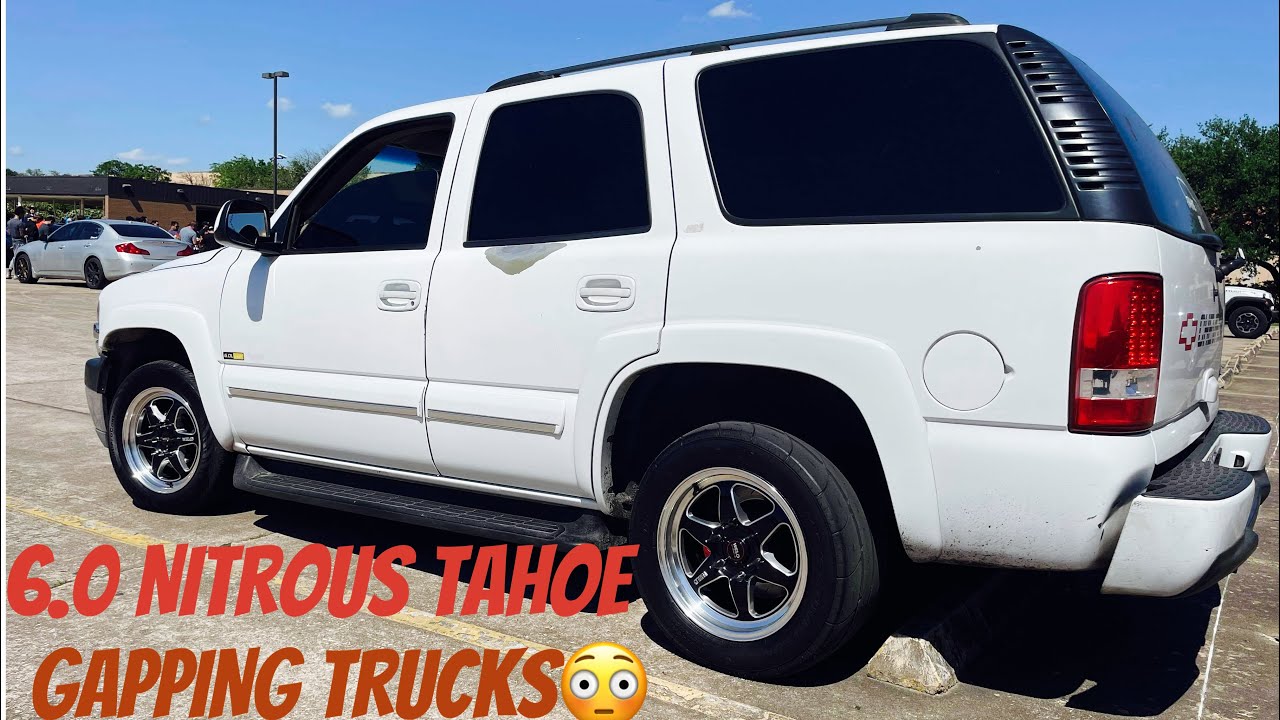NITROUS TAHOE OUTRUNS TRUCKS!!! FASTEST TAHOE IN HOUSTON??