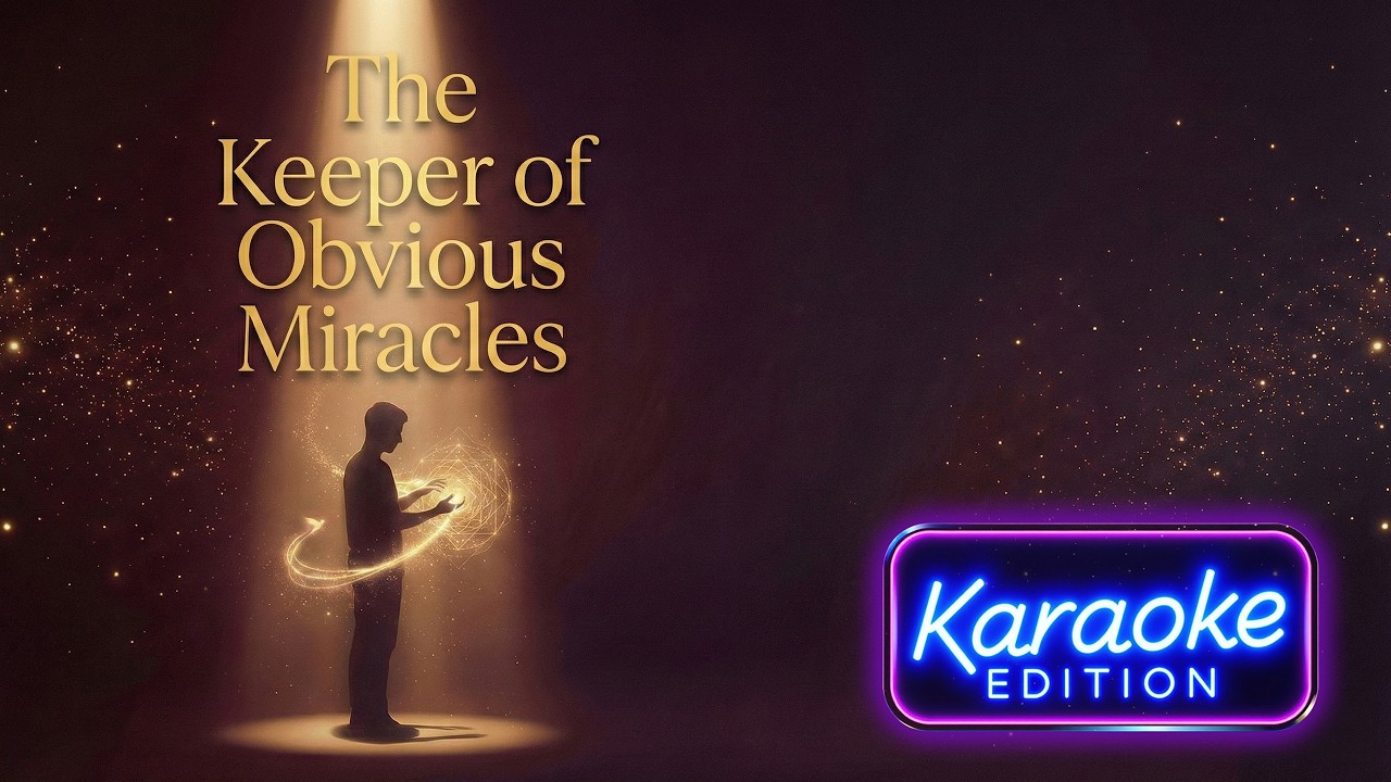 The Keeper of Obvious Miracles | Karaoke | Mobile Version 9x16