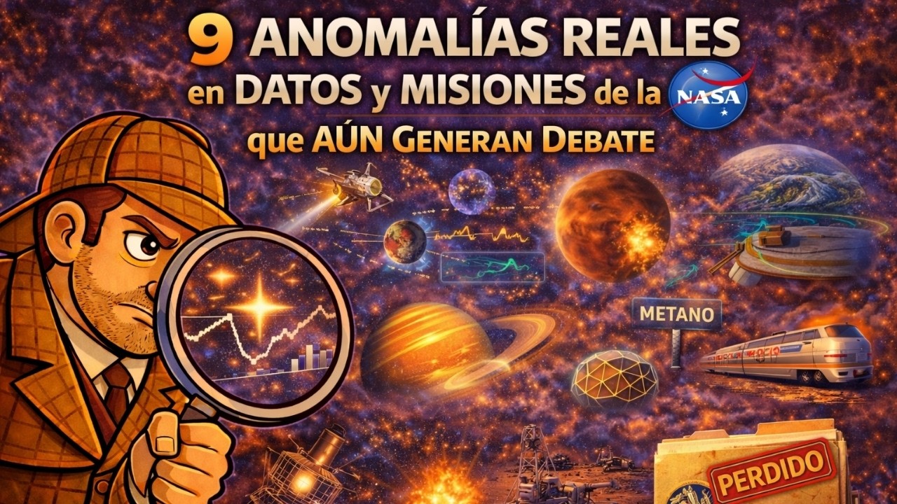 9 Anomalías Reales en Datos y Misiones de la NASA que Aún Generan Debate