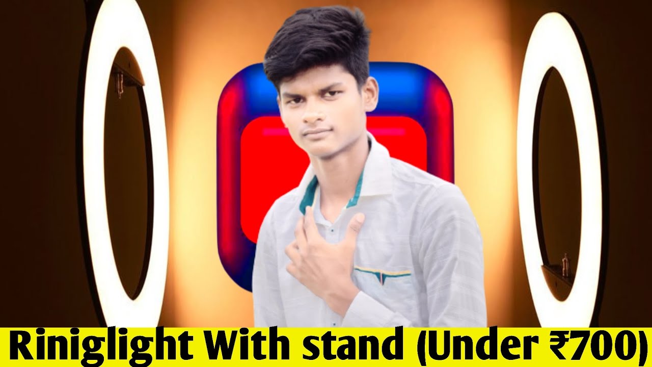 New Ring Light Unboxing Under -₹700 From Amazon // #Techwasim