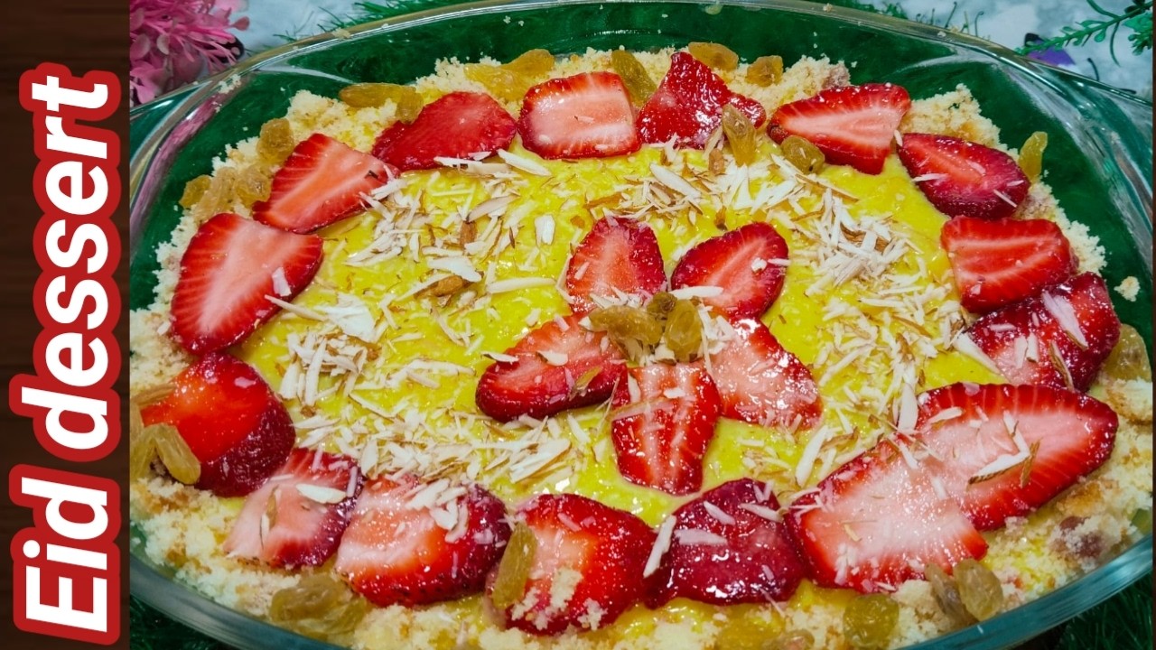 Eid special Custard Dessert by Dua kitchen 😋 Pakistan Traditional recipe