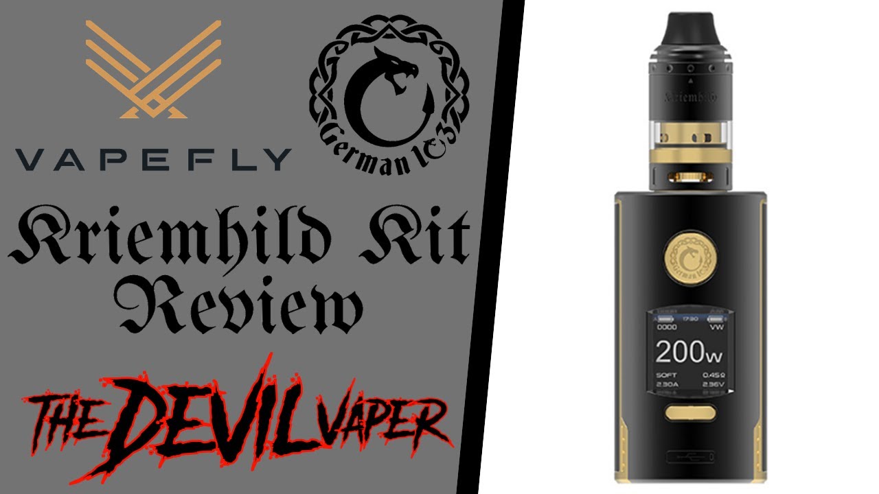 VAPEFLY Kriemhild Kit Review - A 200W Dual 21700 Beauty!
