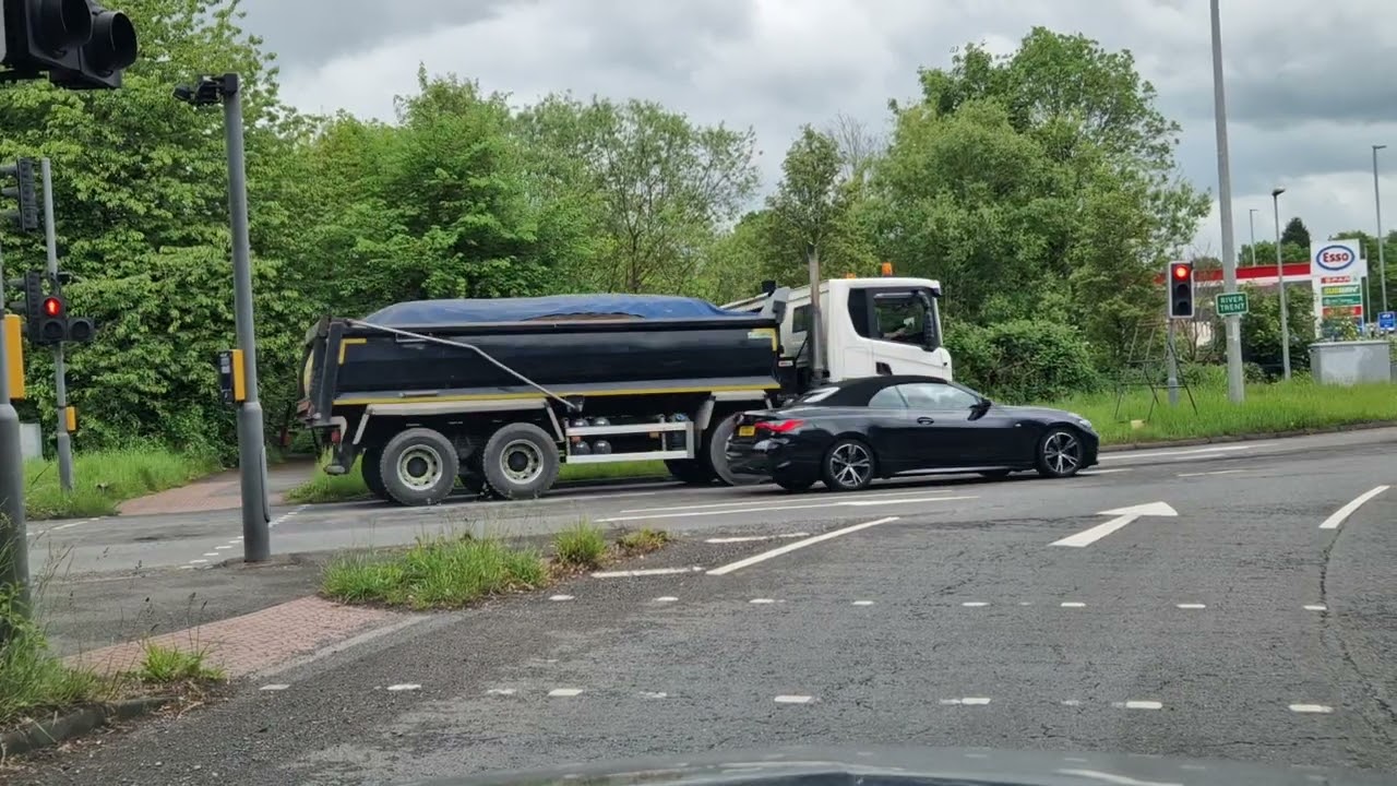 Hanford Roundabout from Trent Vale A34 2nd Exit to Stone, Stoke-on-Trent Driving Test Route Help