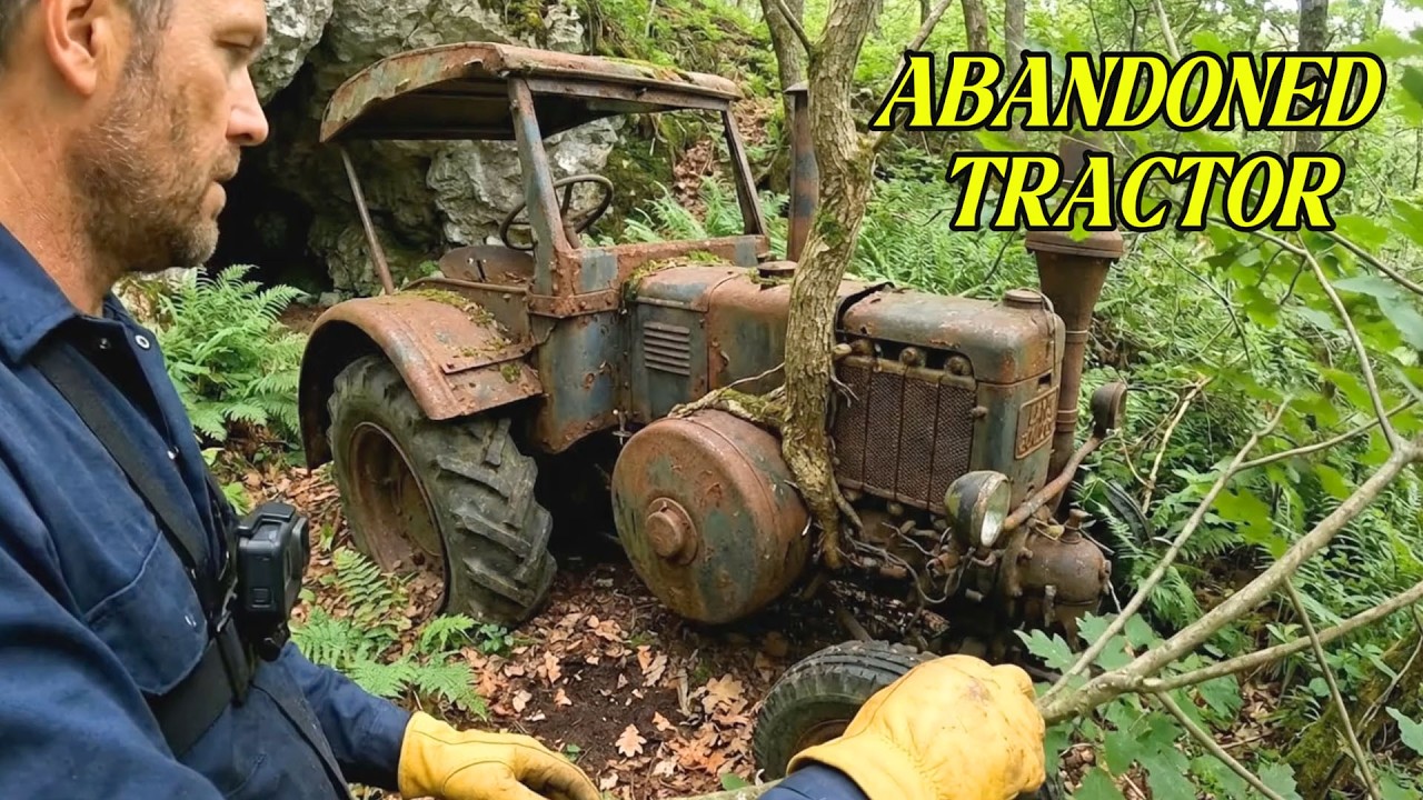Abandoned Lanz Bulldog Found in Forest — Full Restoration & Field Test