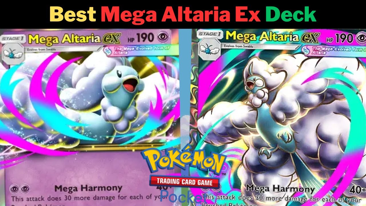 BEST MEGA ALTARIA EX DECK Right Now! (with decklist) - Pokemon TCG Pocket