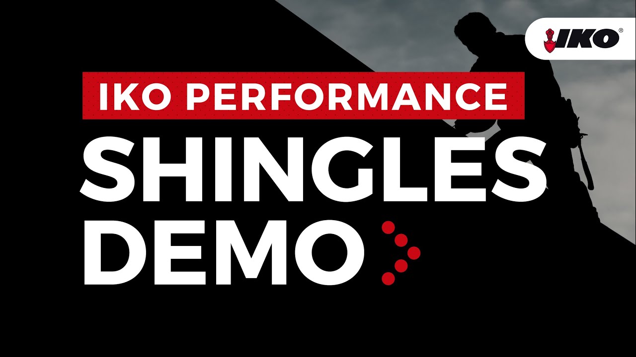 Demo of IKO's High Performance Shingles - Wind, Hail and More - IKO