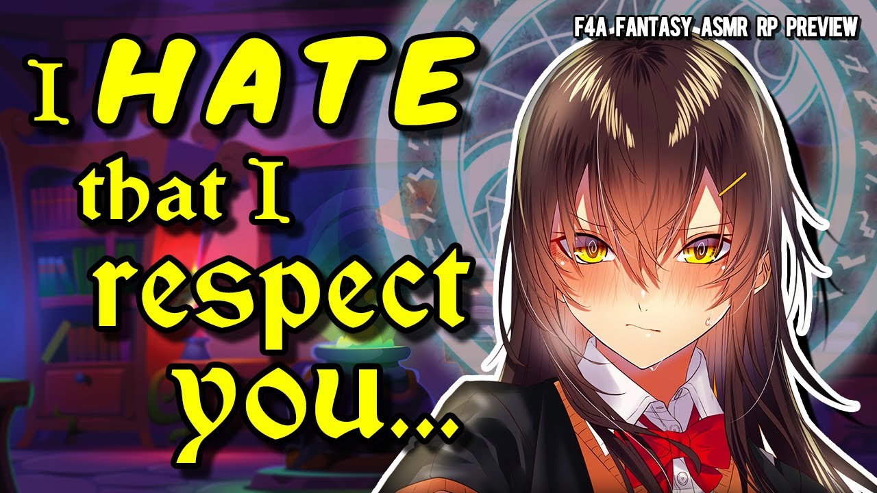 ASMR RP 📚 Твой соперник по магической школе хочет ещё~! [Уютная тёмная академия] [F4A] [От уха до...