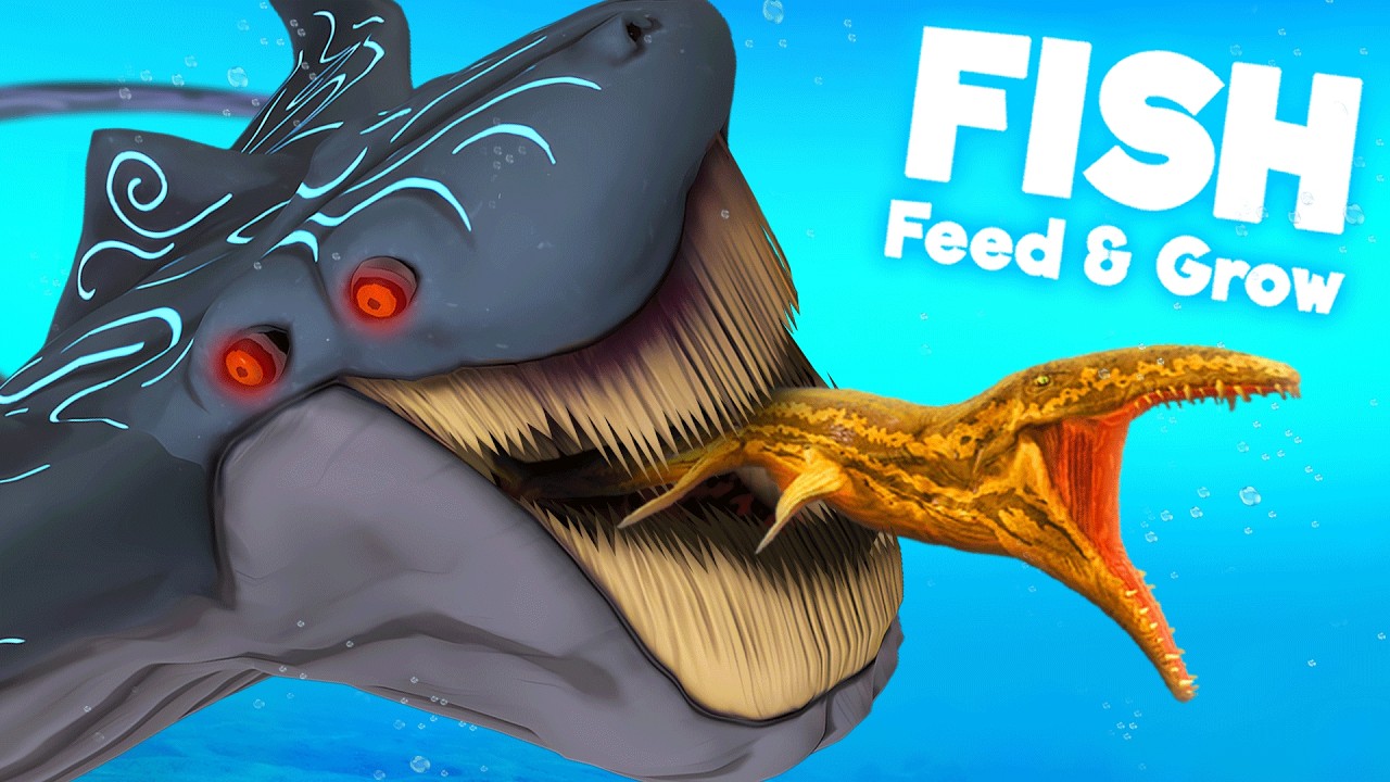 Обновление *НОВОГО* Мифического кита в Feed & Grow Fish!