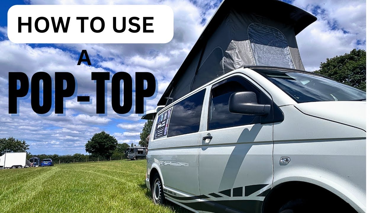 КАК УСТАНОВИТЬ И ЗАКРЫТЬ ПОДЪЕМНУЮ КРЫШУ - VANLIFE UK T5 VW @vanlifegoodies