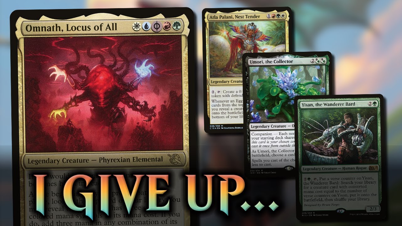 Omnath Locus of All vs Atla Palani vs Umori vs Yasin | MTG Commander Gameplay