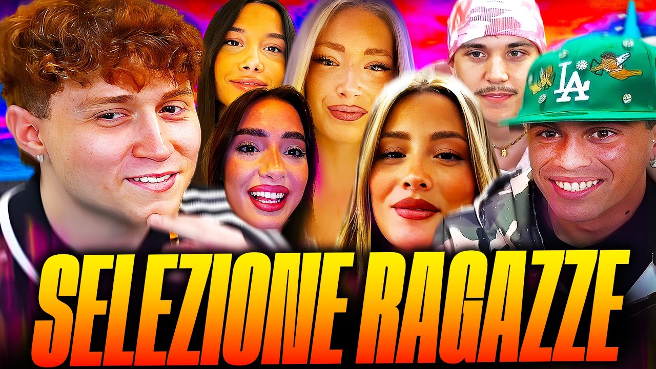 SELEZIONE DELLE RAGAZZE PER IL VIAGGIO!|LIVE CON Valerio,Rocca,Liane,Giada,ecc...