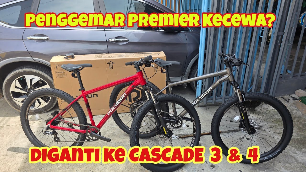 Review MTB POLYGON CASCADE 3 dan CASCADE 4 Terbaru