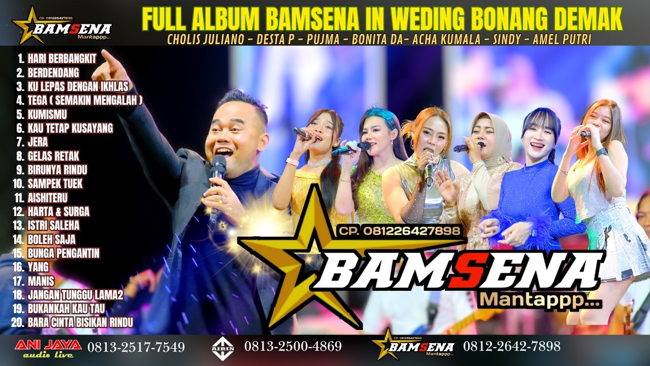 FULL ALBUM BAMSENA KOPLONYA MANTAP - LIVE WEDING BONANG DEMAK ANIJATA AUDIO LIVE //AIRIN DIGIMEDIA