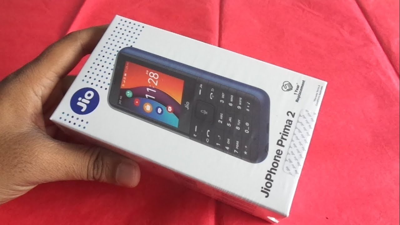 JioPhone Prima 2 unboxing with youtube and whatsapp (new).