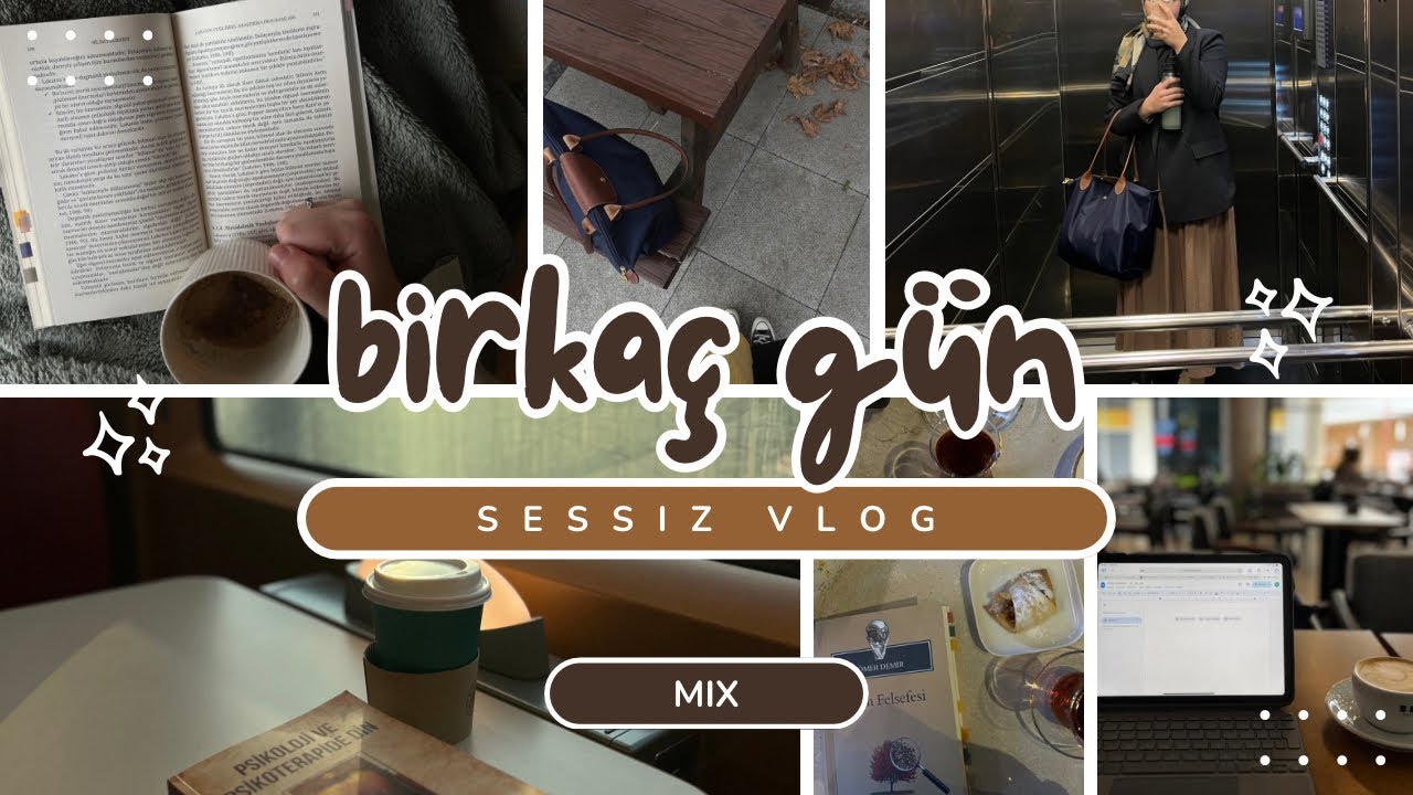 Yükseklisans Öğrencisiyle Bir hafta|| Sakarya Üniversitesi|| Din Psikolojisi|| Sessiz Vlog