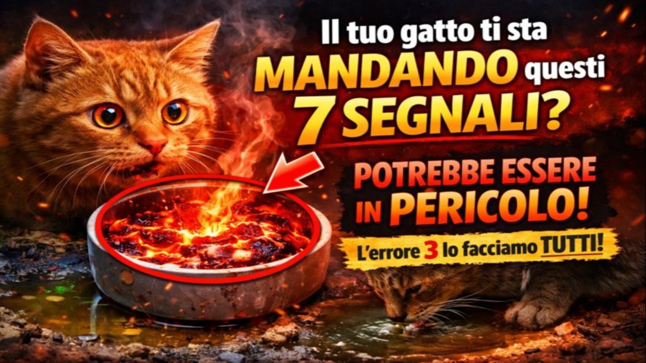 Il tuo gatto ti sta MANDANDO questi 7 SEGNALI? 🙀 POTREBBE ESSERE IN PERICOLO (L'errore #3 lo facci