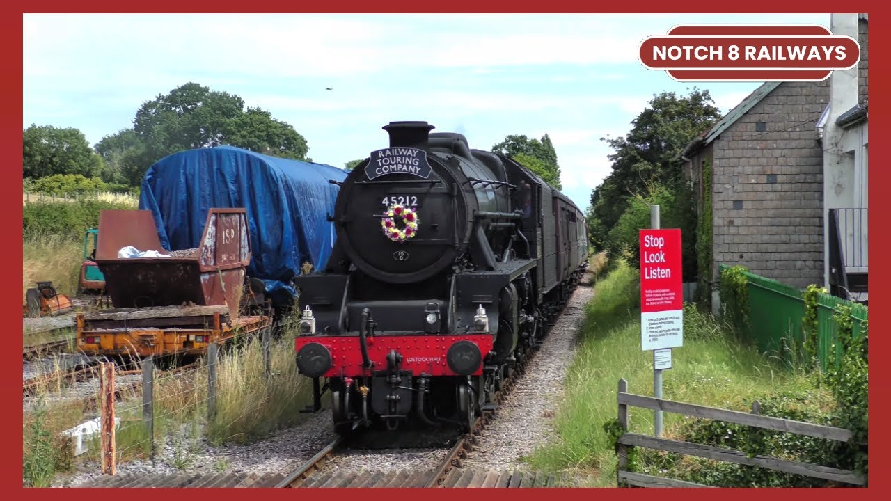 Bereavement Steam - 45212 debuts on the West Somerset Steam Express
