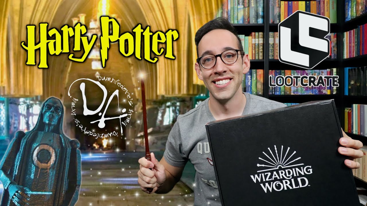 Harry Potter Loot Crate Unboxing | Wizarding World Dumbledore's Army Theme