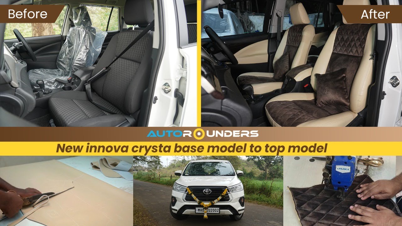 Upgrading a Base Model Innova Crysta into a Top Model | Autorounders