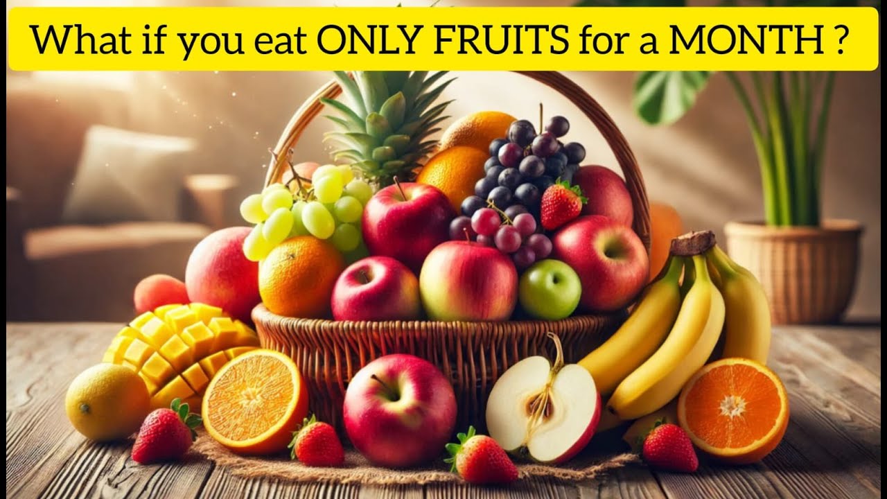 30 Days on Fruits Only ? | Fact Check | Hindi | #healthyfood 