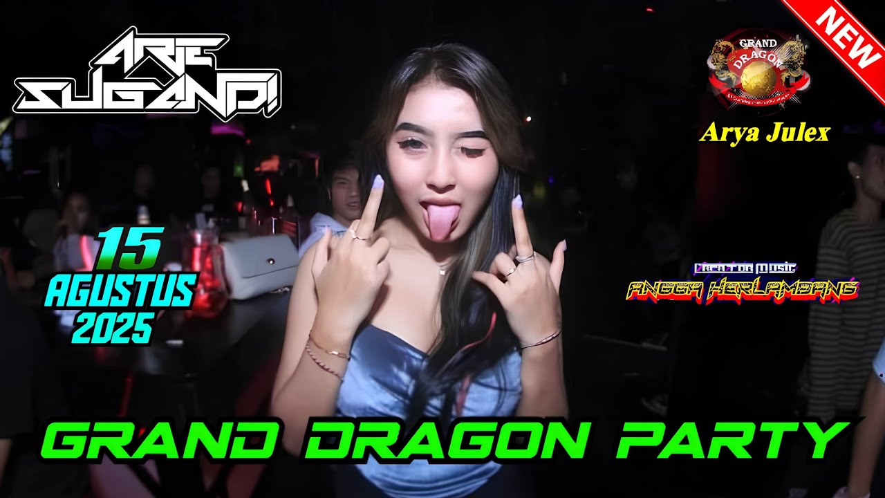 DJ ARIE SUGANDI 15 AGUSTUS 2025 FULL BASS - GRAND DRAGON PEKANBARU #djviral 