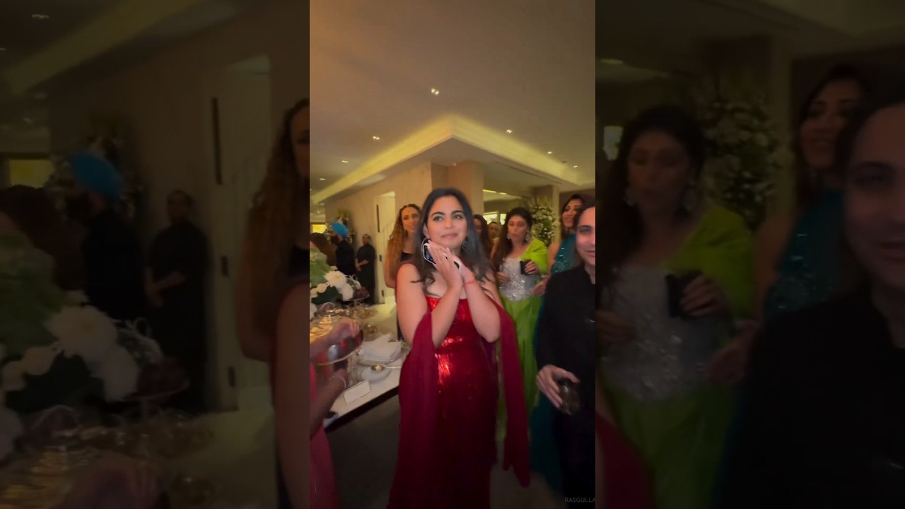 Isha Ambani Birthday Celebrations Along With Radhika Merchant Ambani And Orry And Karan Johar