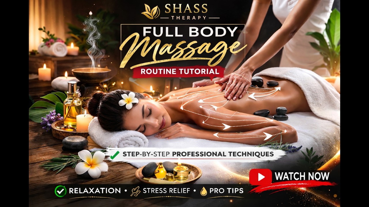 Full Body Massage Routine 💆🏾‍♀️