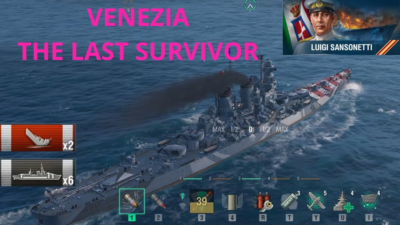 WOWS: VENEZIA 124K THE LAST SURVIVOR