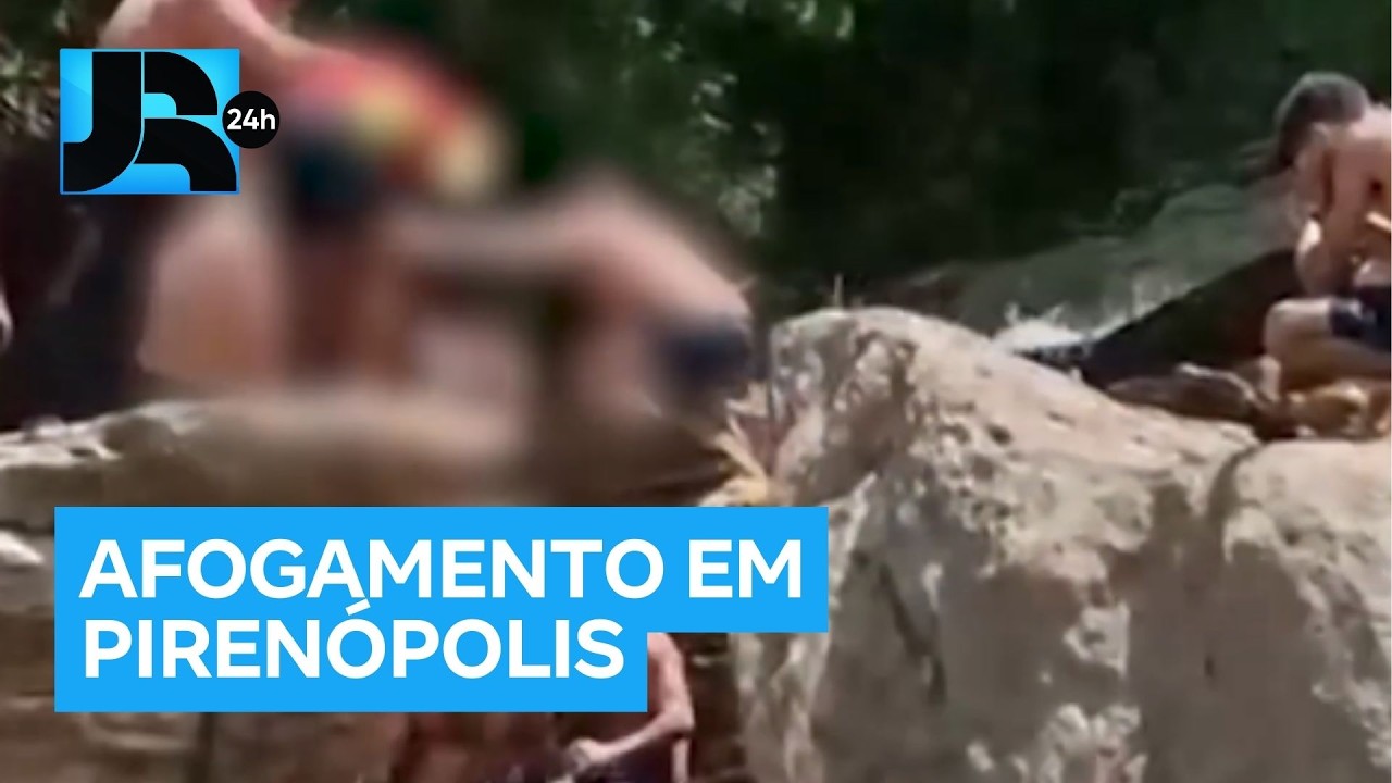 Menina de 9 anos é resgatada após se afogar em cachoeira em Pirenópolis (GO)