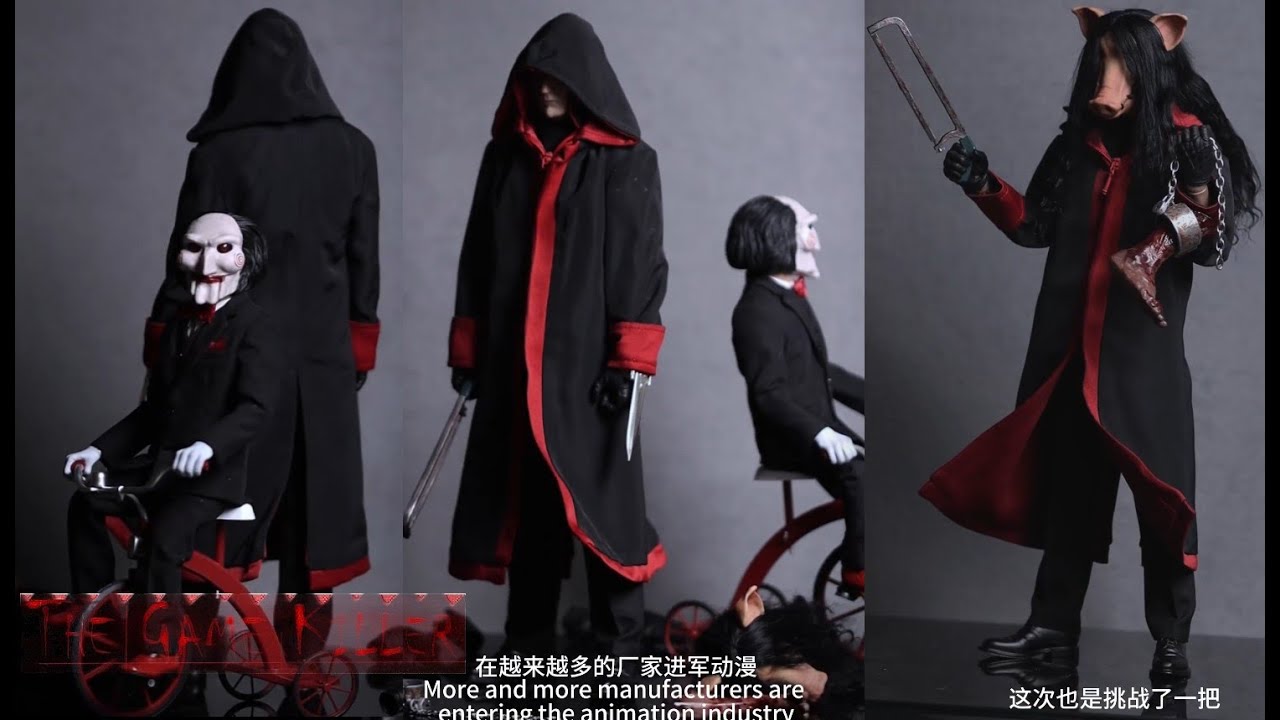 Реалистичная фигурка Джона и Билли - «Пила» - Kento Pro Series 1/6 The Game Killer KPS-KP01