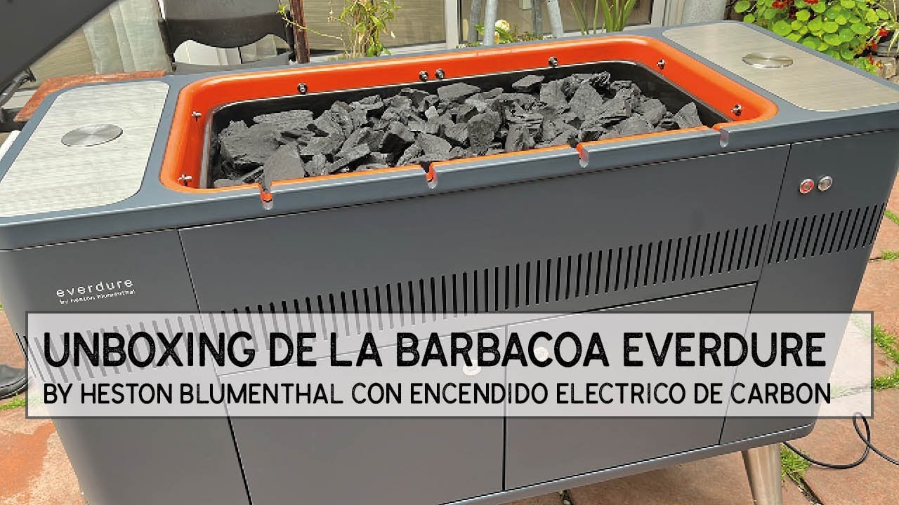 Unboxing de la barbacoa de carbón con encendido eléctrico Everdure by Heston Blumenthal ￼