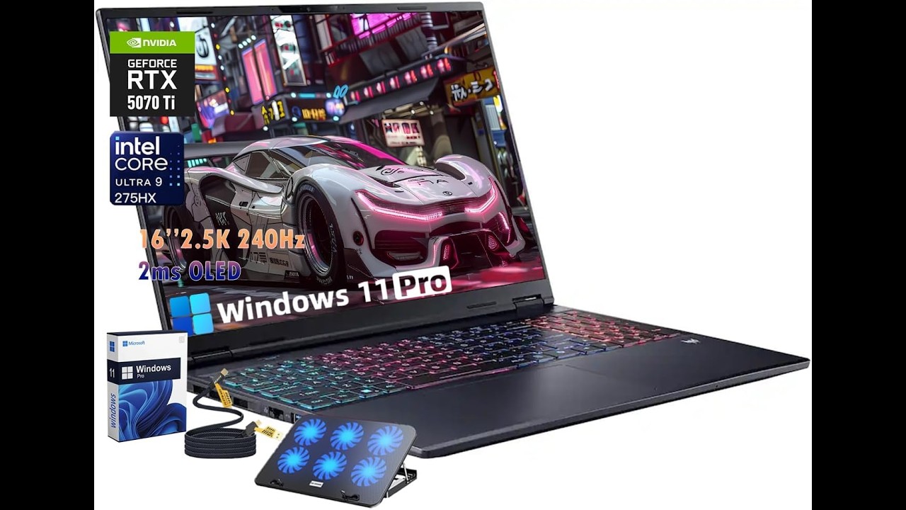 Review: Acer Predator Helios Neo 16S – RTX 5070Ti, 32GB DDR5 & 2TB SSD