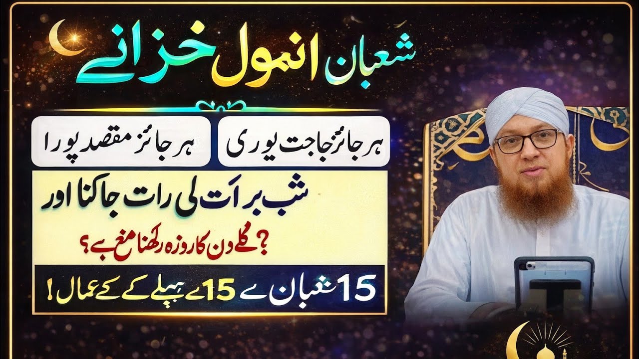 شعبان کے انمول خزانے | شبِ برات کی حقیقت | یہ عبادت سنت ہے یا بدعت؟ | شعبان میں انسان کا نصیب