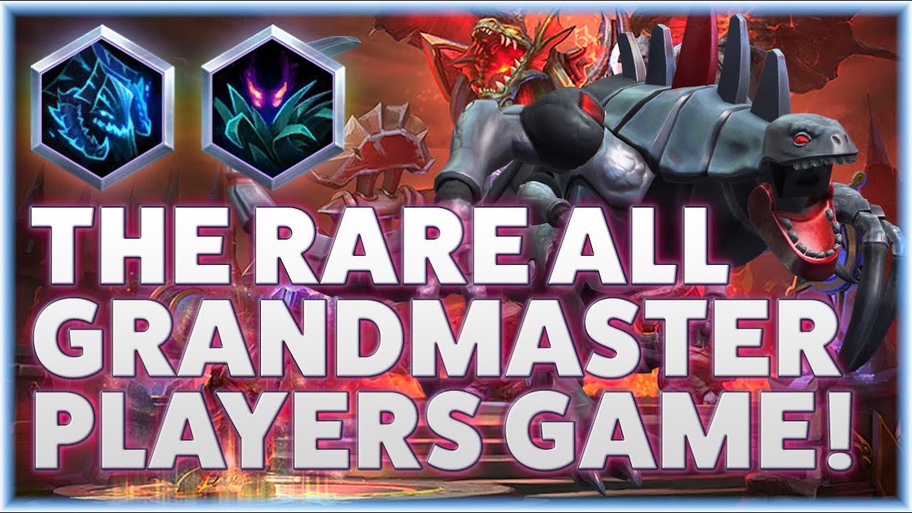Dehaka Adaptation - THE RARE ALL GRANDMASTER PLAYERS GAME! - Grandmaster Storm League