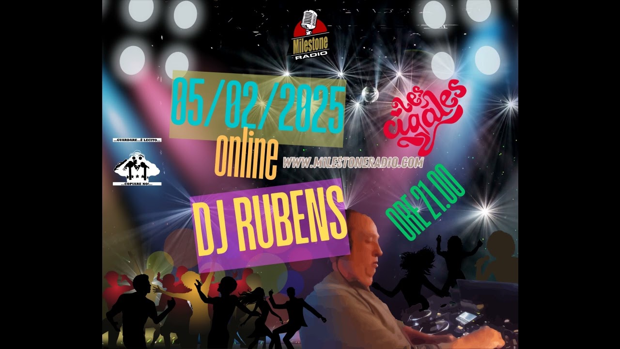 Dj Rubens (Les Cigales) Milestone Radio session 05.02.2025