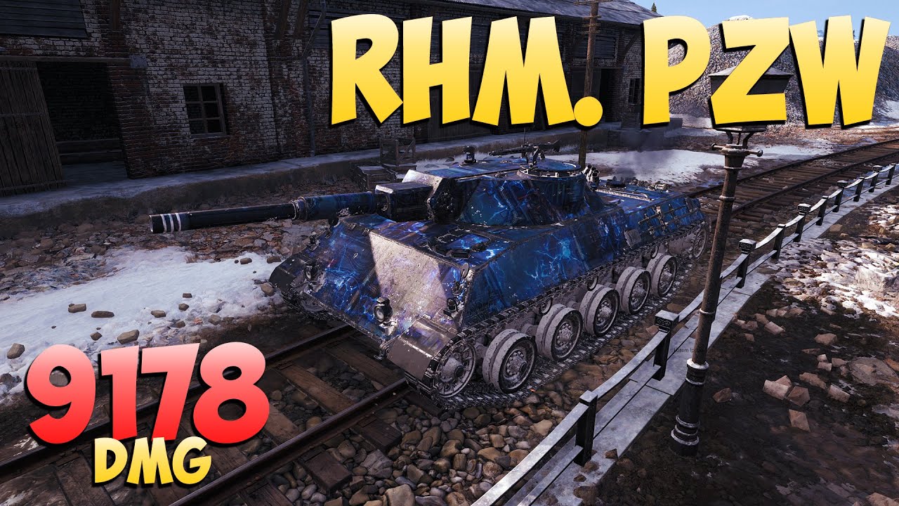 Rhm. Pzw - 4 Kills 9.1K DMG - Удивительный! - Мир Танков