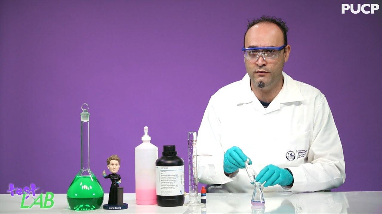 TestLab: &iquest;Por qu&eacute; el agua oxigenada produce burbujas en una herida?