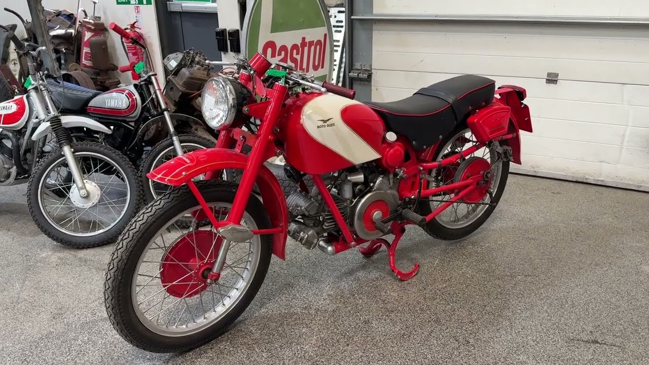 1953 MOTO GUZZI 250 AIRONE SPORT | MATHEWSONS CLASSIC CARS | AUCTION: 21, 22 & 23 MAY 2025