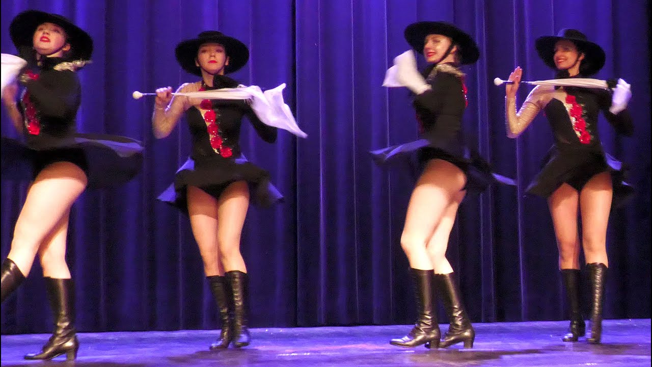 Mażoretki 'FENIX' - Radlin / Majorettes / flaga mini formacja senior/ Kuźnia Raciborska 2023