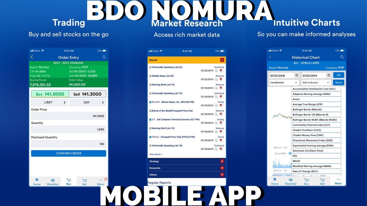 MUST SEE!!! BDO NOMURA mobile app for beginners!