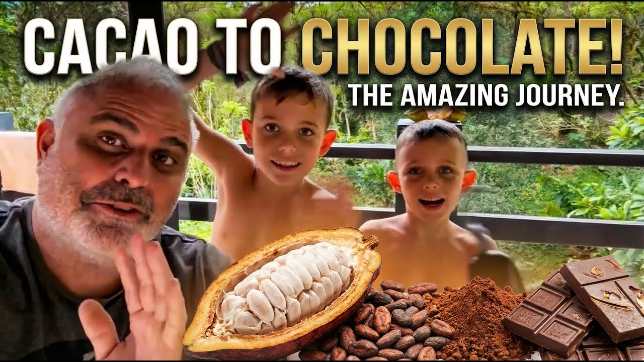 How Chocolate Is Really Made | From CACAO POD to CHOCOLATE (Jungle Style) |