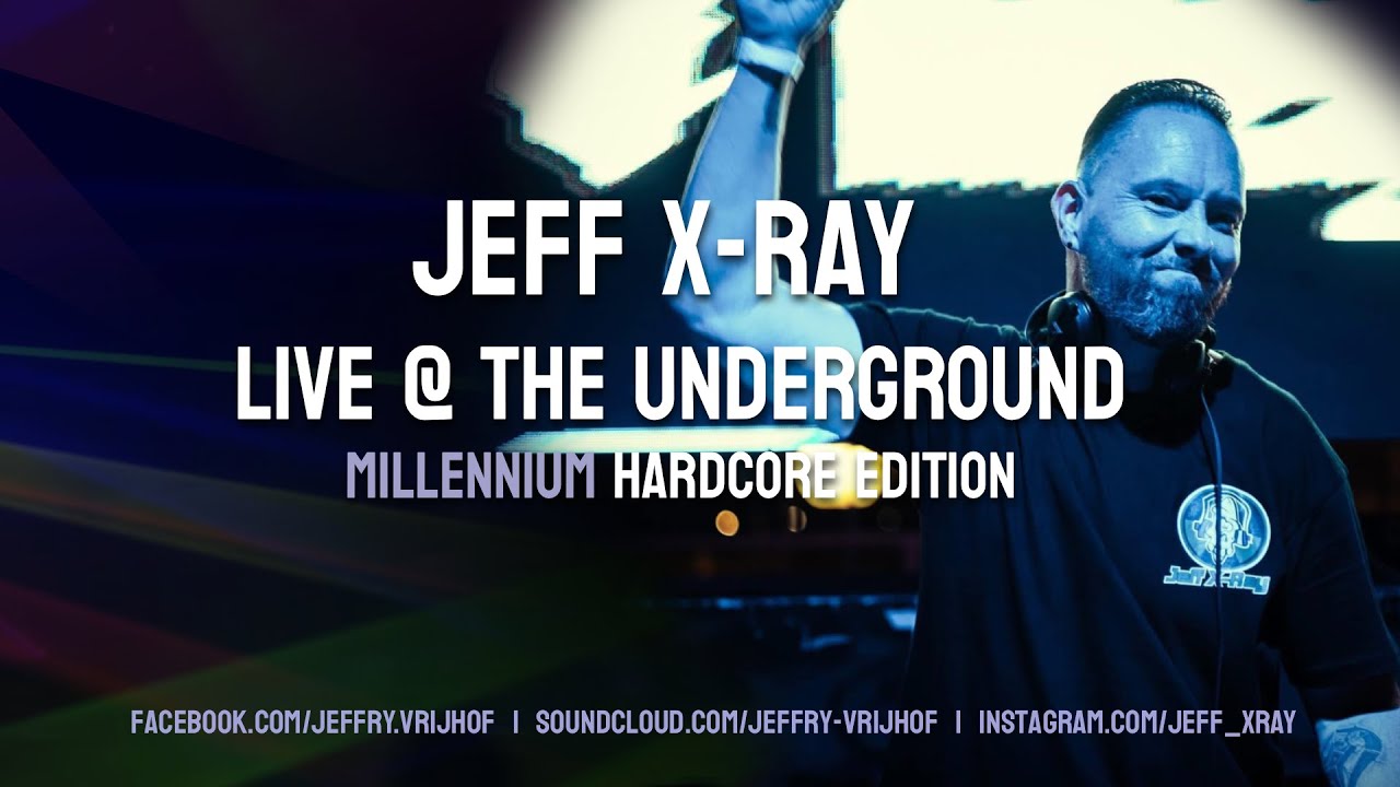 Jeff X-ray live @ The Underground | Millennium hardcore | 23-08-25 MEZZ Breda